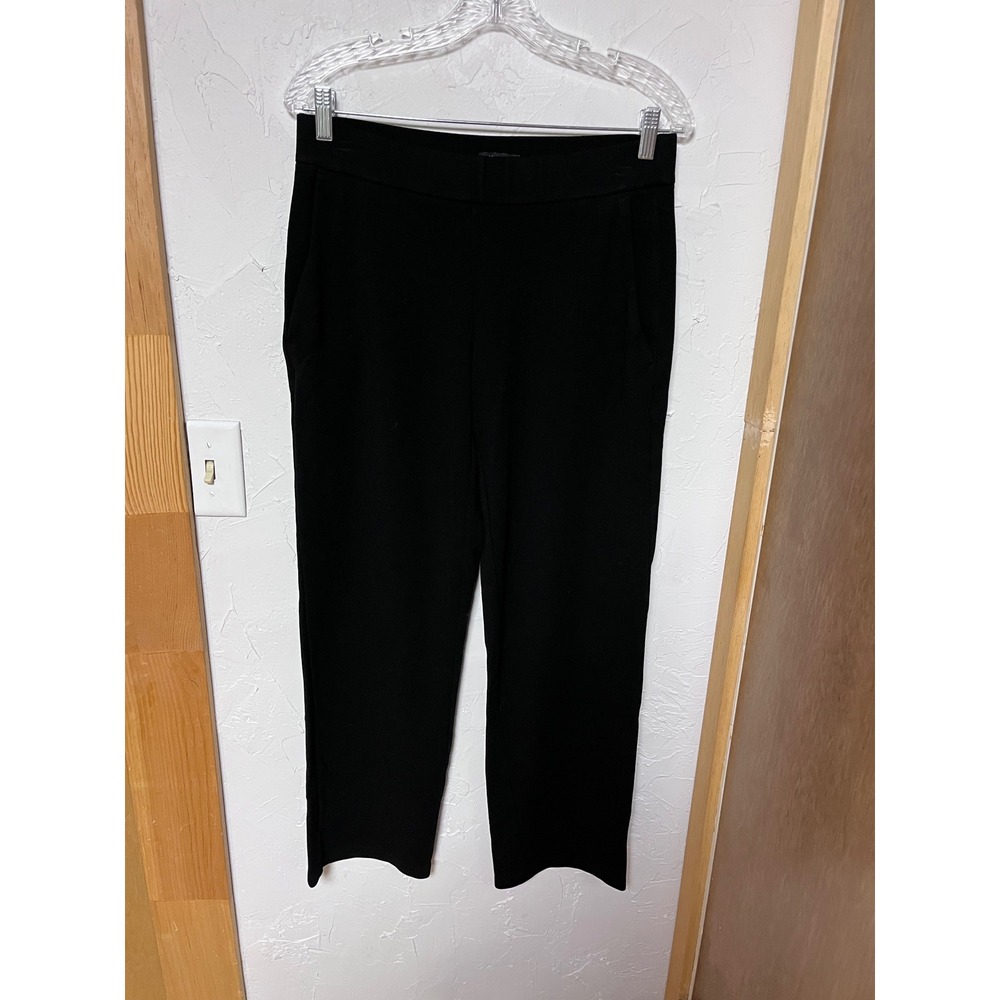 EILEEN FISHER‎ Black Trouser Pants Sz S